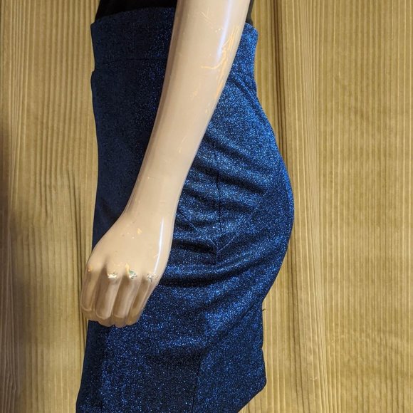 H&M Blue Sparkly Skirt Size 8 - Picture 3 of 3